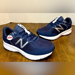 New Balance 460 V3 Wide 4E- M460CN3 Running Shoe, Navy/Gray Men’s Size 10.5 NWT